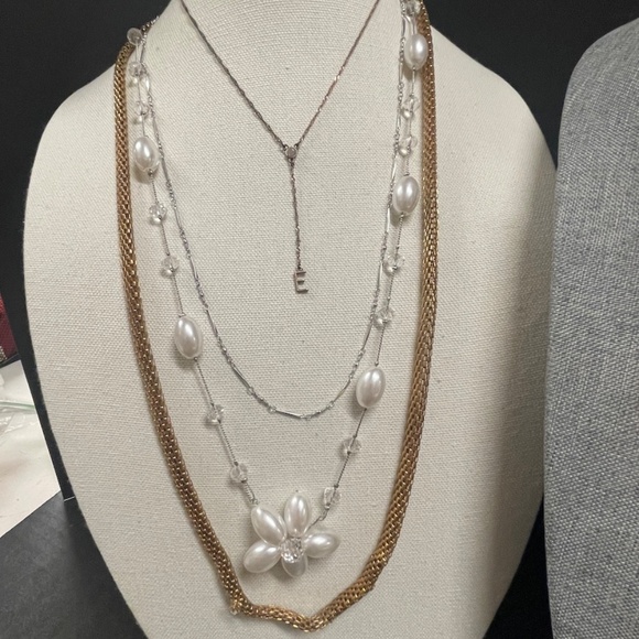 10 Signed Necklaces Vintage to Modern Biagi You & I Cookie Lee - Picture 2 of 8